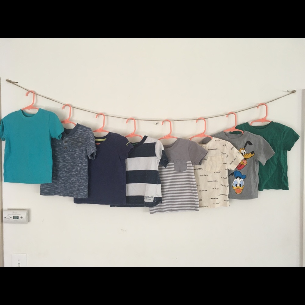 Lot of eight 2T boys t-shirts